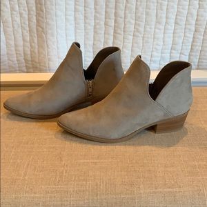 Suede Ankle Bootie